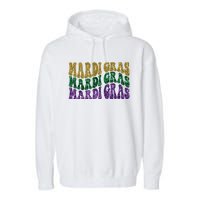 Mardi Gras Garment-Dyed Fleece Hoodie