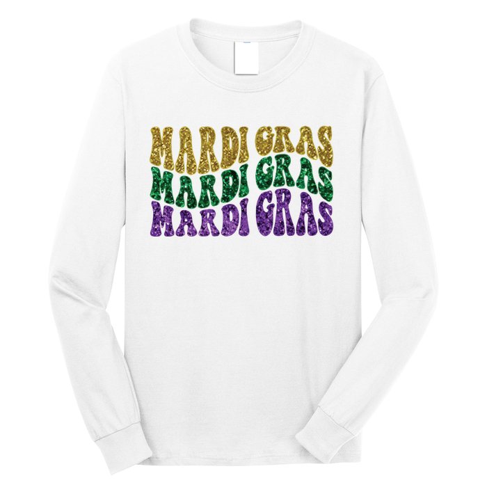 Mardi Gras Long Sleeve Shirt