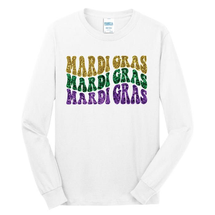 Mardi Gras Tall Long Sleeve T-Shirt