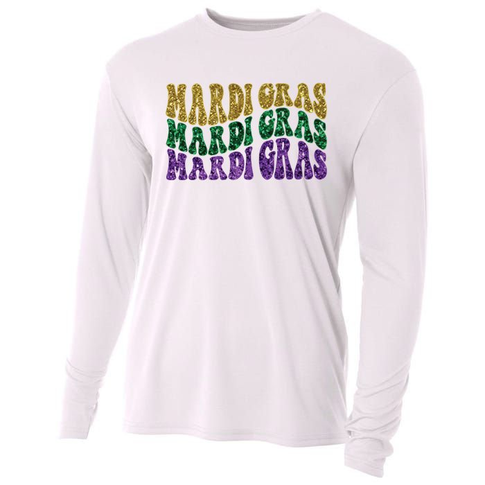 Mardi Gras Cooling Performance Long Sleeve Crew