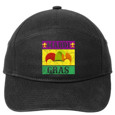 Mardi Gras 7-Panel Snapback Hat