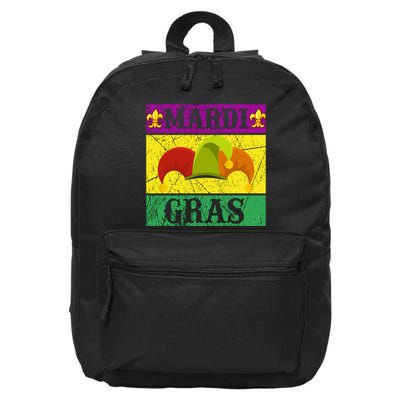 Mardi Gras 16 in Basic Backpack