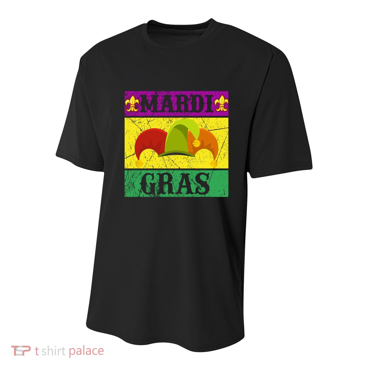 Mardi Gras Youth Performance Sprint T-Shirt