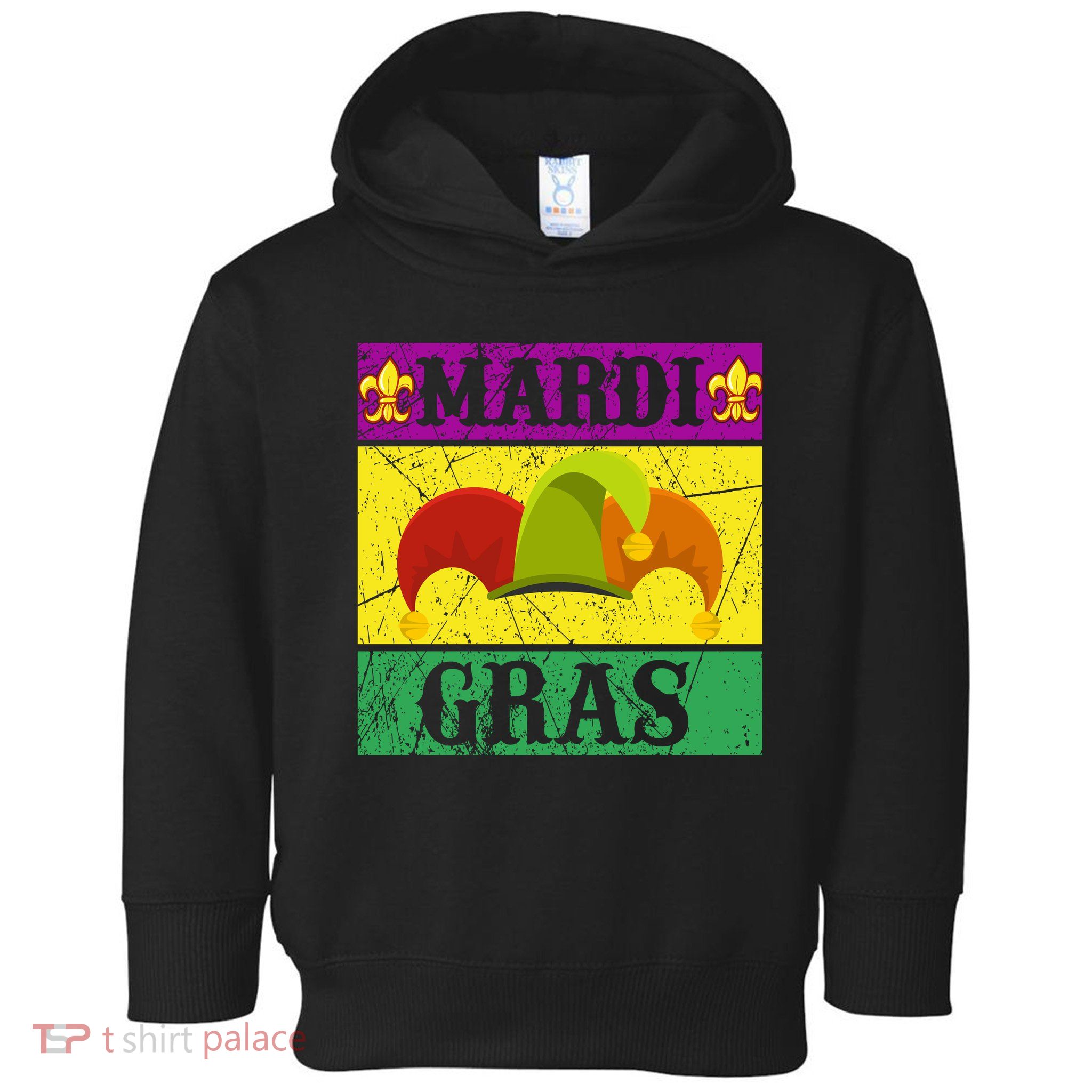 Mardi Gras Toddler Hoodie