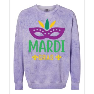 Mardi Gras Colorblast Crewneck Sweatshirt