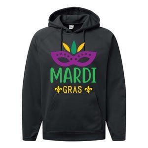 Mardi Gras Performance Fleece Hoodie