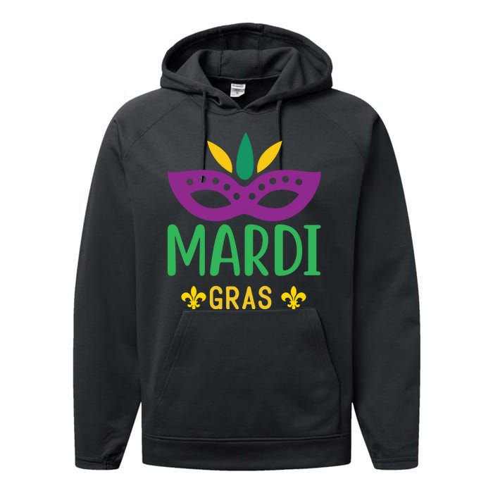 Mardi Gras Performance Fleece Hoodie