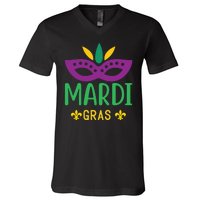 Mardi Gras V-Neck T-Shirt