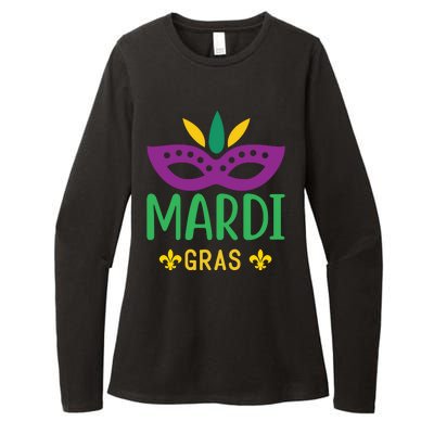 Mardi Gras Womens CVC Long Sleeve Shirt