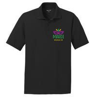 Mardi Gras PosiCharge RacerMesh Polo