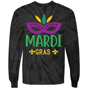 Mardi Gras Tie-Dye Long Sleeve Shirt