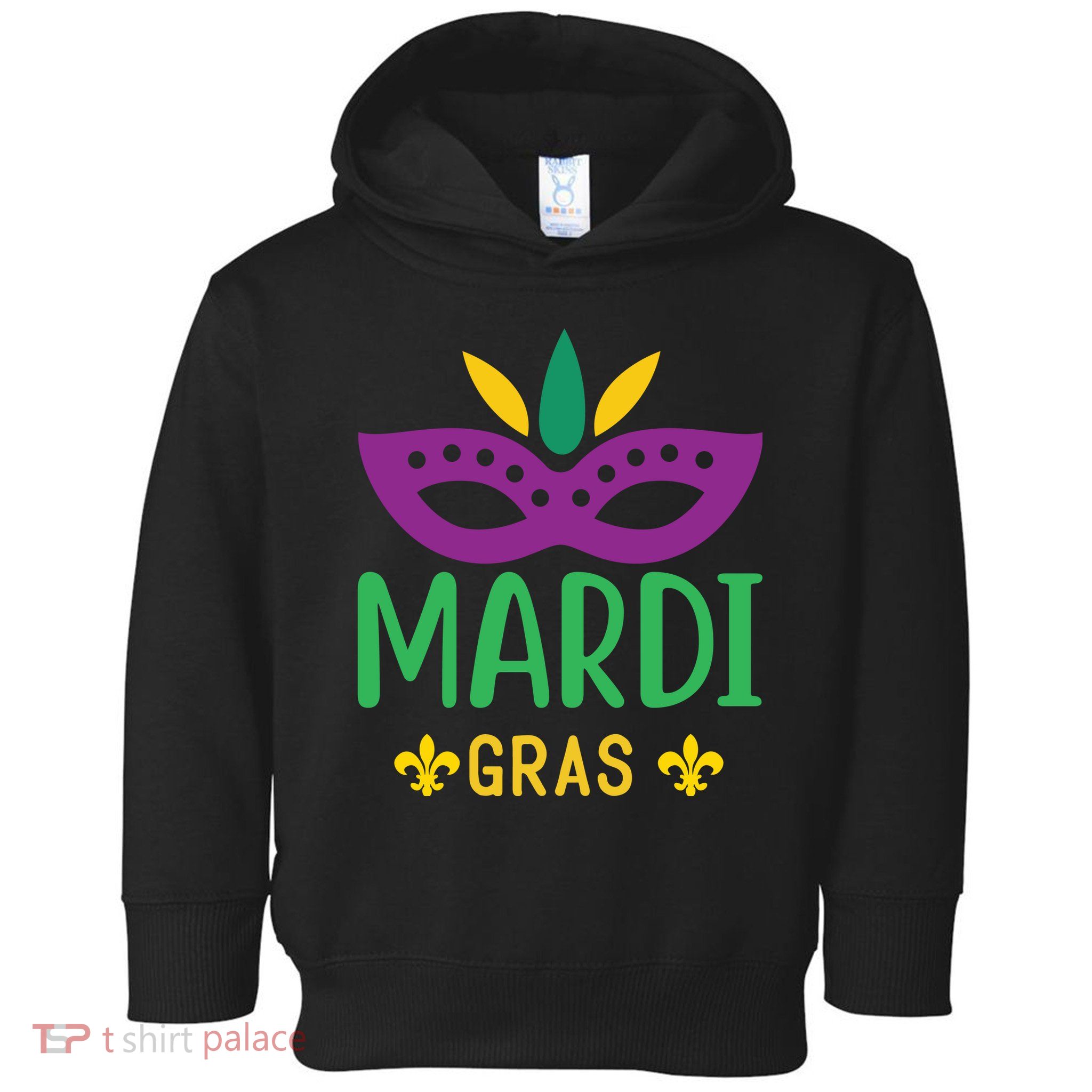 Mardi Gras Toddler Hoodie