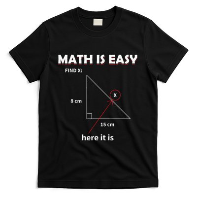 Math Geometry Mathematicians T-Shirt