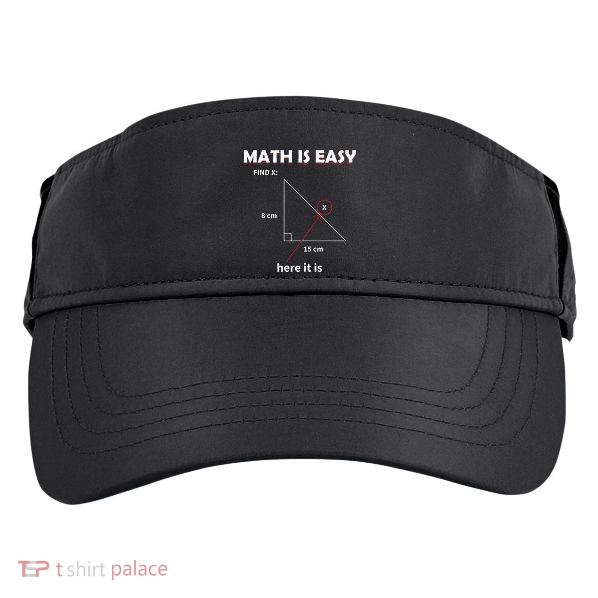 Math Geometry Mathematicians Adult Drive Performance Visor