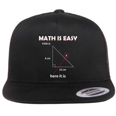 Math Geometry Mathematicians Flatbill Hat