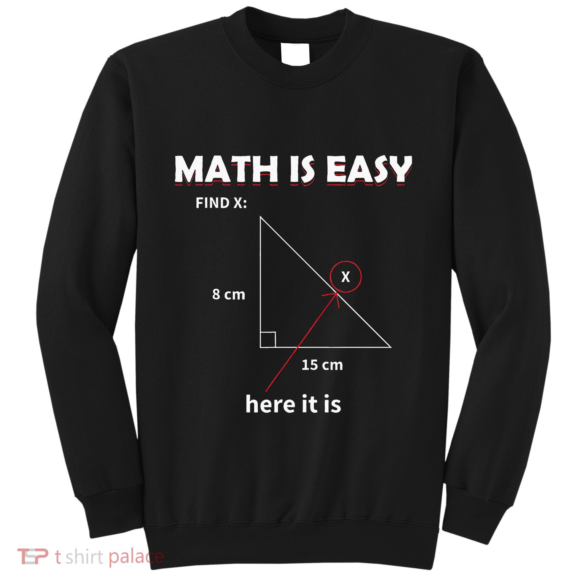 Math Geometry Mathematicians Tall Sweatshirt