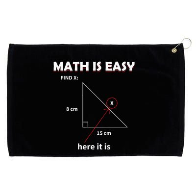 Math Geometry Mathematicians Grommeted Golf Towel