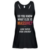 Massive Gaming Meme Funny Low Taper Fade Energy Meme Ladies Essential Flowy Tank