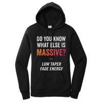 Massive Gaming Meme Funny Low Taper Fade Energy Meme Women's Pullover Hoodie