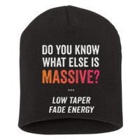 Massive Gaming Meme Funny Low Taper Fade Energy Meme Short Acrylic Beanie