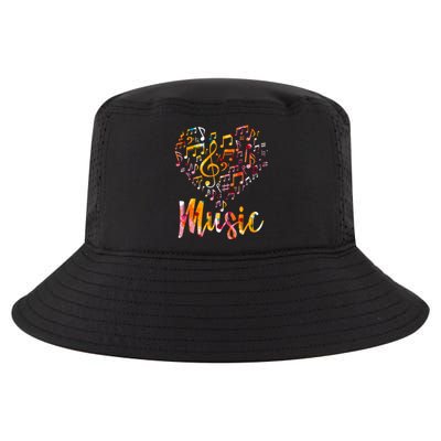 Musician Gift Musical Instrut Music Notes Treble Clef Gift Cool Comfort Performance Bucket Hat