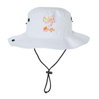 Musician Gift Musical Instrut Music Notes Treble Clef Gift Legacy Cool Fit Booney Bucket Hat