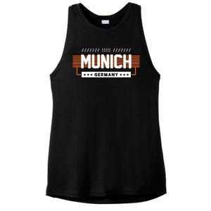 Munich Germany Ladies PosiCharge Tri-Blend Wicking Tank