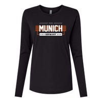 Munich Germany Womens Cotton Relaxed Long Sleeve T-Shirt