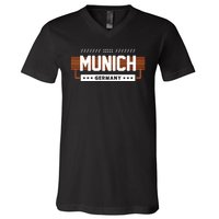 Munich Germany V-Neck T-Shirt