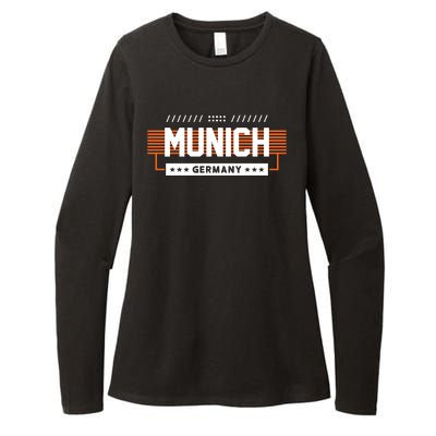 Munich Germany Womens CVC Long Sleeve Shirt