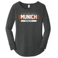 Munich Germany Women's Perfect Tri Tunic Long Sleeve Shirt