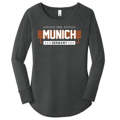 Munich Germany Women's Perfect Tri Tunic Long Sleeve Shirt