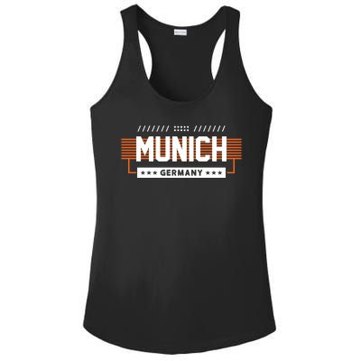 Munich Germany Ladies PosiCharge Competitor Racerback Tank