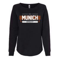 Munich Germany Womens California Wash Sweatshirt