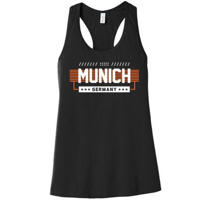 Munich Germany Women's Racerback Tank