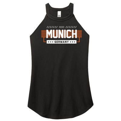 Munich Germany Women's Perfect Tri Rocker Tank