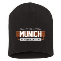 Munich Germany Short Acrylic Beanie