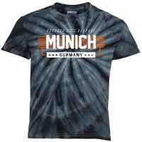 Munich Germany Kids Tie-Dye T-Shirt