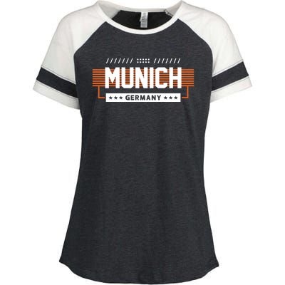 Munich Germany Enza Ladies Jersey Colorblock Tee