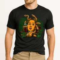 Medusa Greek Mythology Gorgo Cooling Performance Crew T-Shirt