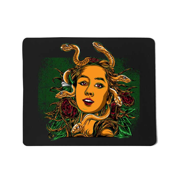 Medusa Greek Mythology Gorgo Mousepad