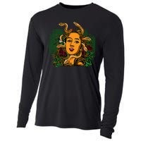 Medusa Greek Mythology Gorgo Cooling Performance Long Sleeve Crew