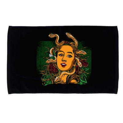 Medusa Greek Mythology Gorgo Microfiber Hand Towel