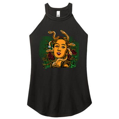 Medusa Greek Mythology Gorgo Women's Perfect Tri Rocker Tank