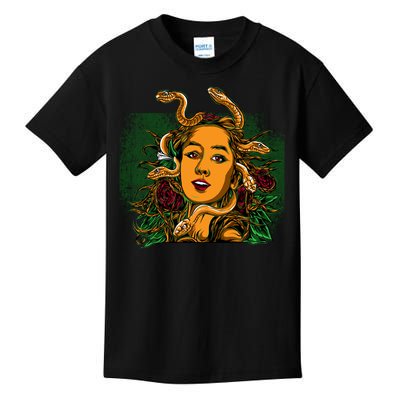 Medusa Greek Mythology Gorgo Kids T-Shirt