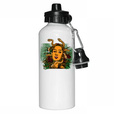 Medusa Greek Mythology Gorgo Aluminum Water Bottle