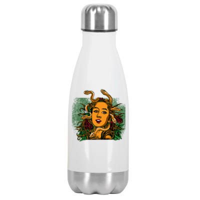 Medusa Greek Mythology Gorgo Stainless Steel Insulated Water Bottle