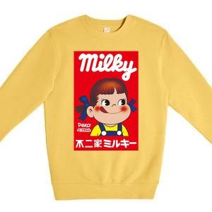 Milky Girl Premium Crewneck Sweatshirt