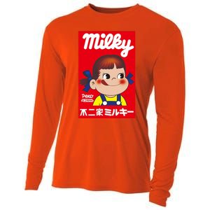 Milky Girl Cooling Performance Long Sleeve Crew