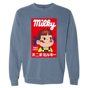 Milky Girl Garment-Dyed Sweatshirt